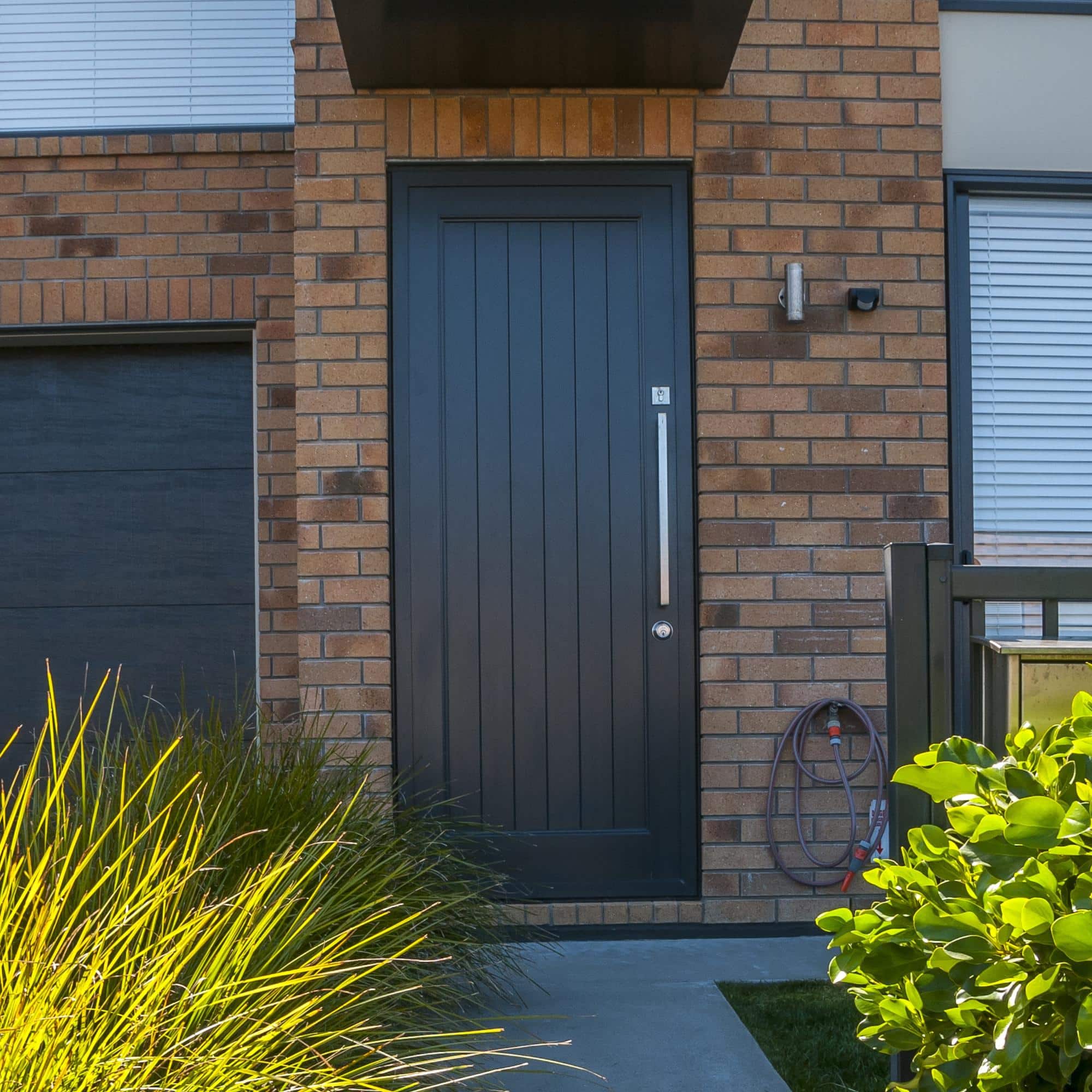 What is an aluminium front door?
